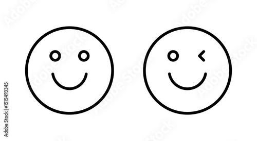 Smile icon vector. smile emoticon icon. feedback sign and symbol