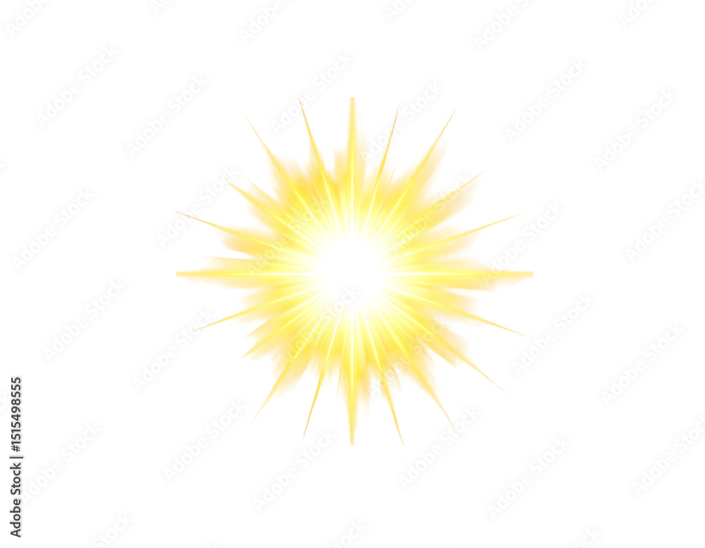 Fototapeta premium sun vector illustration