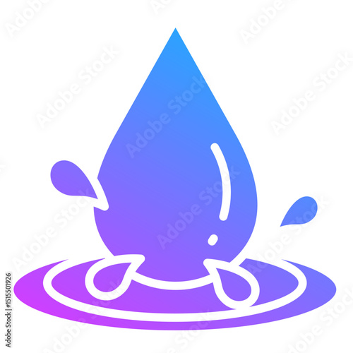 Water Drops Icon