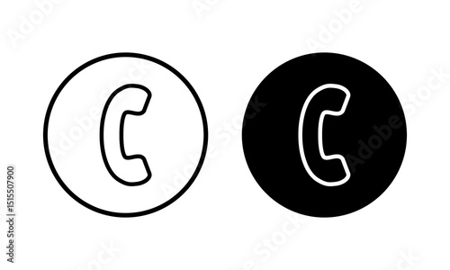 Call icon vector illustration. telephone sign and symbol. phone icon. contact us