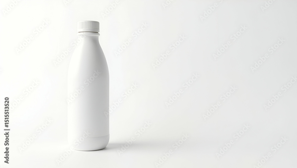 Ready to Drink Bottle Mockup on White Background - Ergonomic Shape, Label Space, Subtle Shadows, Ideal for Beverage Packaging, Retail Shelf Previews, E-commerce Grids Ready to Drink Bottle Mockup on White Background - Ergonomic Shape, Label Space, Subtle Shadows, Ideal for Beverage Packaging, Retail Shelf Previews, E-commerce Grids