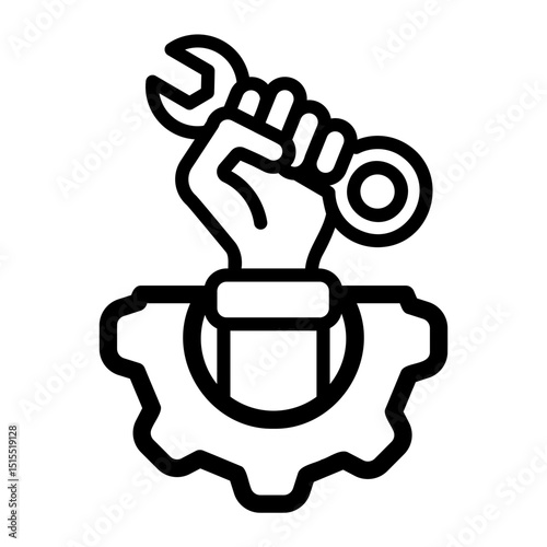 technical support Line Icon