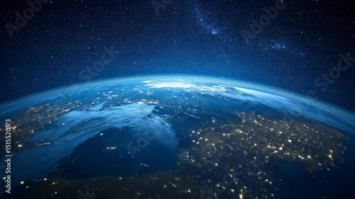 Earth at Night: A Celestial View of Our Planet