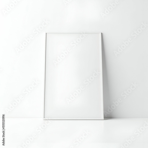 Minimal commercial shot featuring a sleek consumer good positioned centrally on a white background with high key lighting subtle reflective shadows and crisp edges optimized for impactful e commerce h
