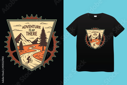 Camping T-Shirt Design – Outdoor Adventure, Nature, Wilderness, and Hiking Graphic Tee.