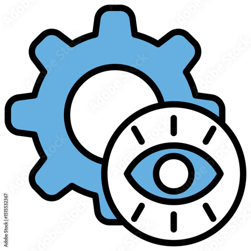 Transparency Blue Black Icon