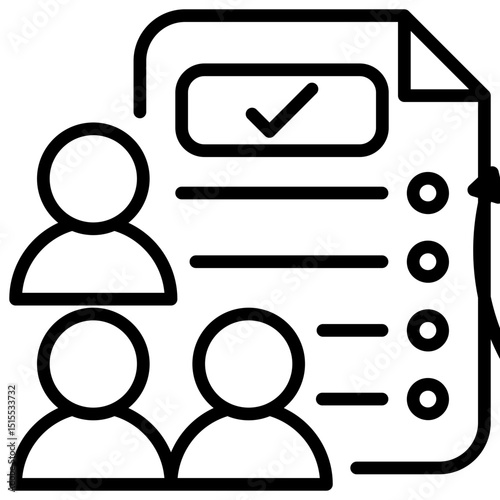 Social Norms Outline Icon