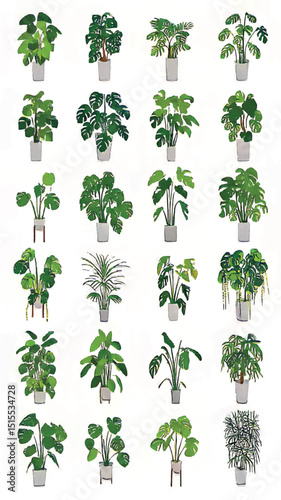 Indoor Greenery Bliss: Foliage and Houseplants in Sustainable Modern Home Decor