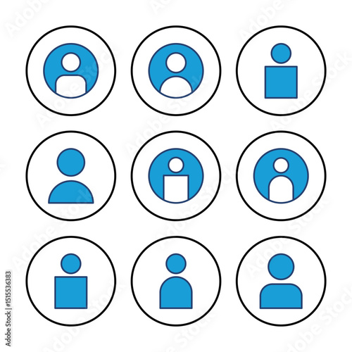 User Icon vector. person sign. people icon.