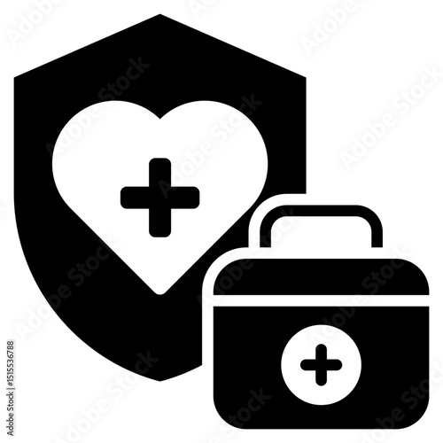 Healthcare Glyph Icon