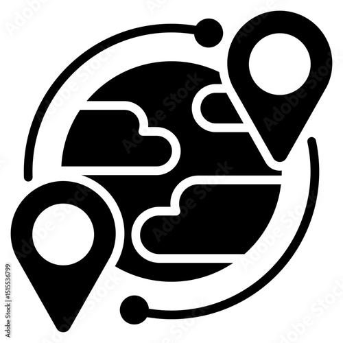 Migration Glyph Icon
