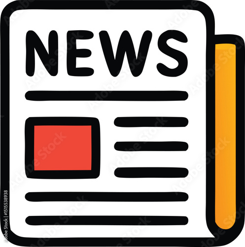 Daily Newspaper Front Page Icon