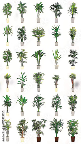 Indoor Greenery: Enhancing Home Decor with Ornamental Foliage and Potted Plants for a Green Lifestyle