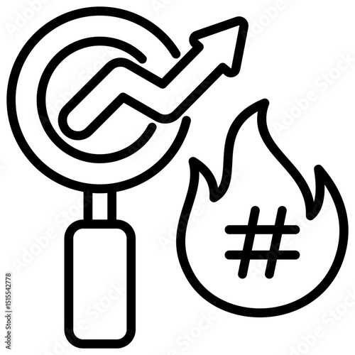 Trend Outline Icon