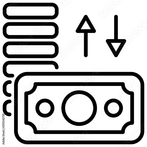 Currency Outline Icon