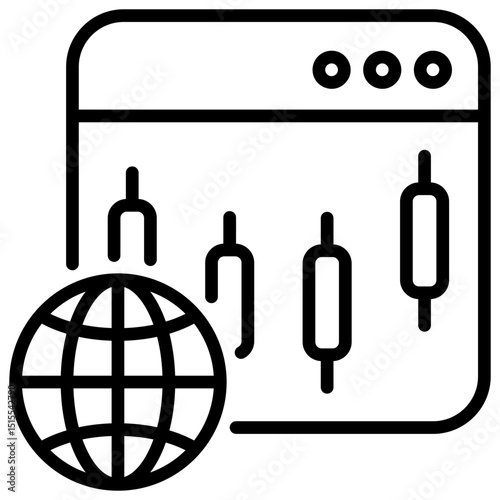 Trade Outline Icon