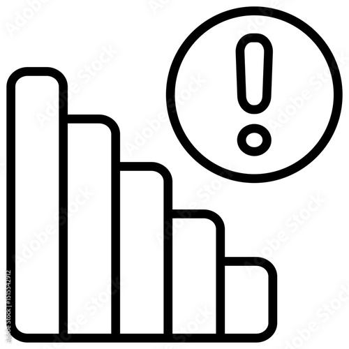 Recession Outline Icon