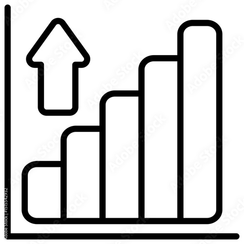 Growth Outline Icon