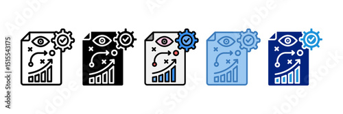 Strategy Icon Element For Design