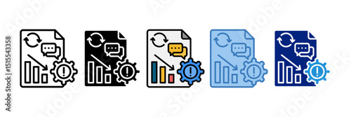 Crisis Management Icon Element For Design