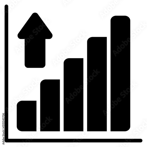 Growth Glyph Icon
