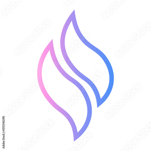 logo Line Gradient Icon