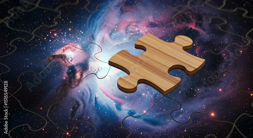 Cosmic Connection Puzzle Piece Embodies Completeness And Solves A Conceptual Solution
