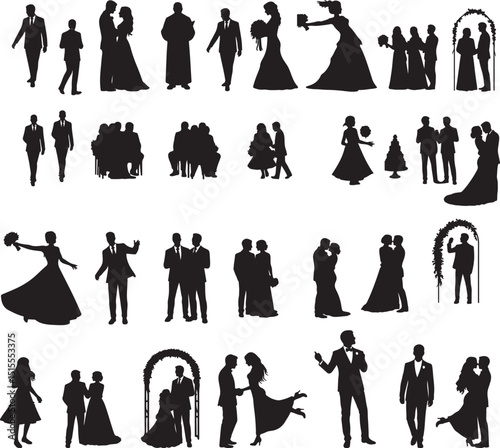 Classic Wedding Ceremony Icons