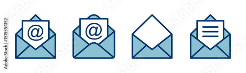 Mail vector vector icon isolated on white background. E-mail icon. Envelope illustration. Message