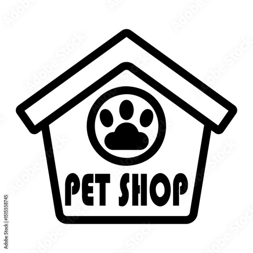 petshop Line Icon