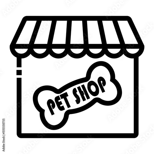 petshop Line Icon