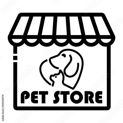 petshop Line Icon