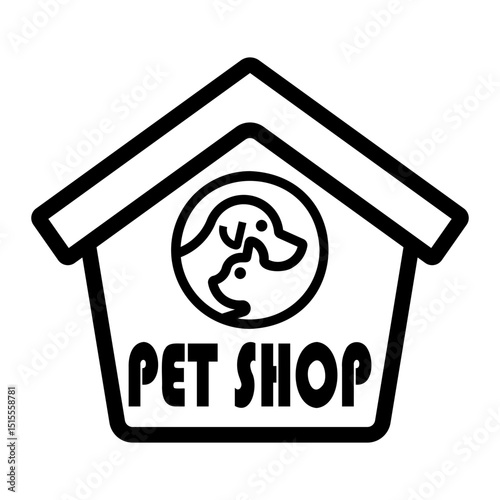 petshop Line Icon