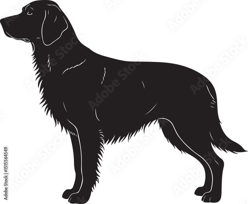 Large Münsterländer Silhouettes