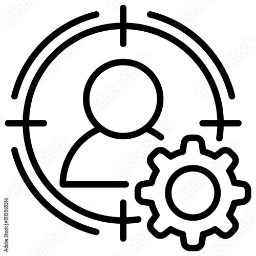 Personalization Outline Icon