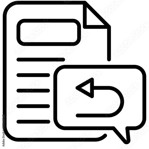 Follow Up Outline Icon