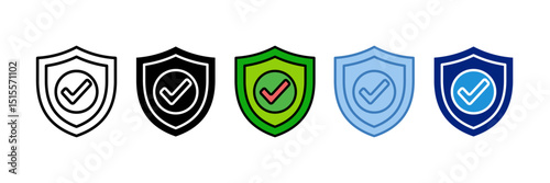 Insurance Icon Element For Design