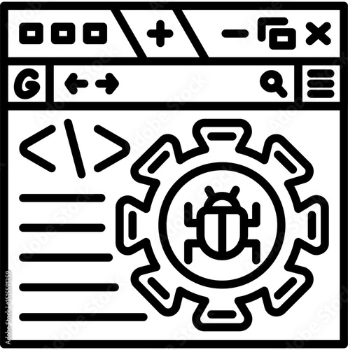 Bug Vector Icon