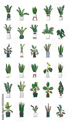 Botanical Indoor Gardening: Decorative Greenery & Tropical Plant Care for Modern Aesthetics