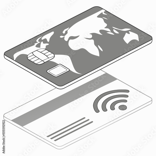 Contactless payment credit card technology global finance