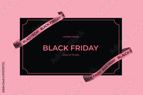 Black Friday Sale voucher template