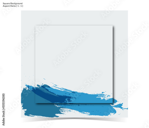 abstract grunge background with muted tone blue color on square background 60