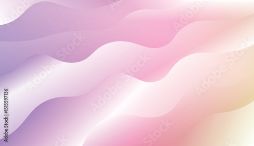 Modern Background With Dynamic Effect. For Futuristic Ad, Booklets. Vector Illustration with Color Gradient.