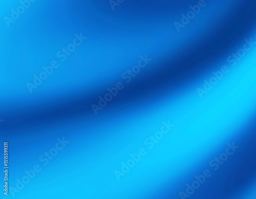 Smooth, flowing blue gradient