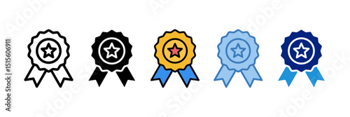 Badge Icon Element For Design
