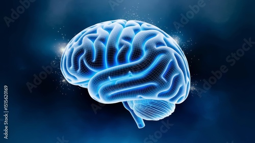Human Brain Anatomy A Detailed 3D Model of the Central Nervous System