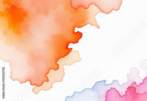 Subtle, organic texture of white watercolor paper; ideal for backgrounds,  delicate,  visual element