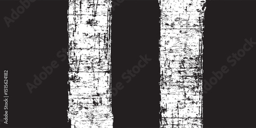 Diagonal Grunge Patterns in Black and White on Dark Background.vector ilustration