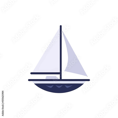 Sailboat-icon-nautical-vector-graphic-illustration