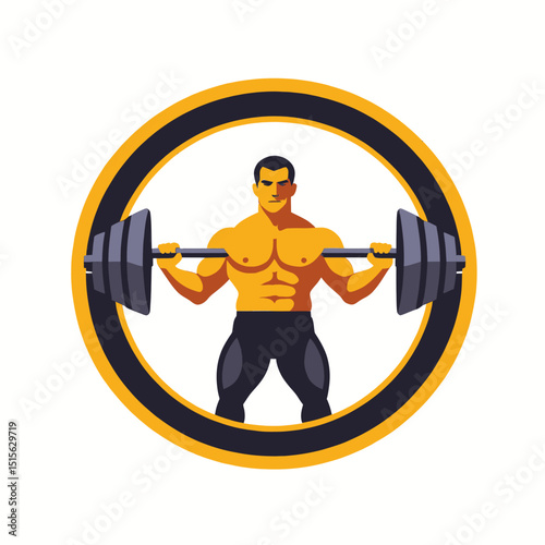 Weightlifting-Man-Icon-Fitness-Gym-Strength-Training-Workout
